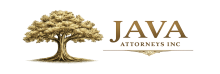 golden oak logo for java attorneys